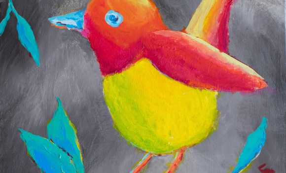 Drews’s Happy Flying Bird 24×20