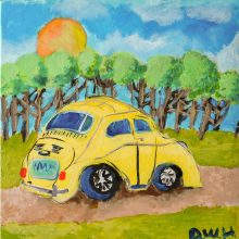 Hollingsworth’s Car Going To The State Fair 20×20