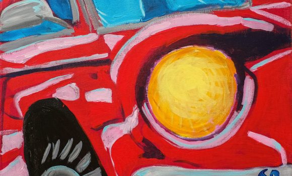 Balman’s Red Oldsmobile 20×16